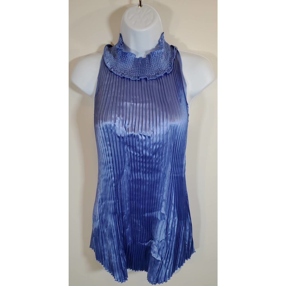Blue Blouse Top